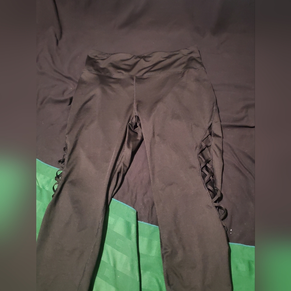 Black Avia Large Workout Pants